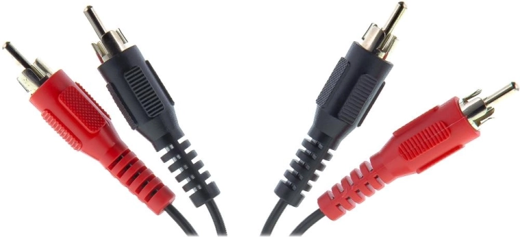 Sencor stereo audio cable 2× RCA to 2× RCA, 1.5 m