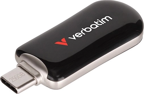 USB‑C флаш памет VERBATIM Plectra 128 GB (100 MB/s) черен