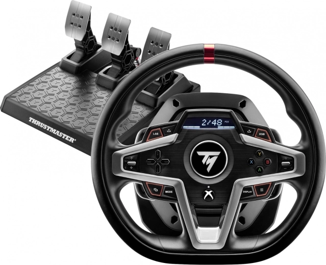 Thrustmaster T248 геймърски волан с педали за PC и Xbox