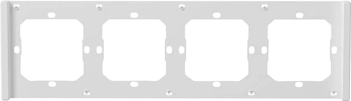 Frame for Quadruple Switch Sonoff M5 80 White