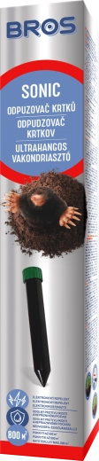Bros Sonic Mole and Rodent Repeller
