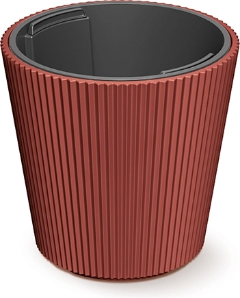MILLY Planter with Removable Insert, Copper, 17.6 cm