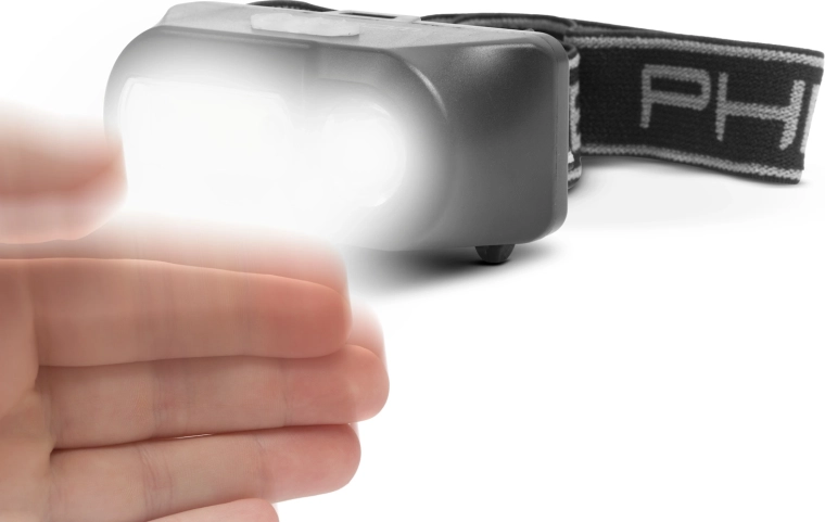 Rechargeable COB + XPE LED Headlamp with Motion Sensor
