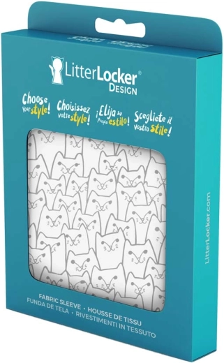 LITTER LOCKER текстилен калъф за кош Design Cats