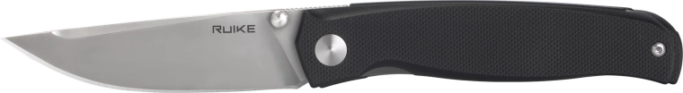 Ruike M661-TZ джобен нож 7,4 см, черен/сив, G10 и титан
