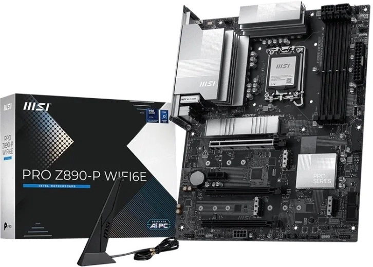 MSI Pro z890-p wifi 6e дънна платка atx за Intel lga1851