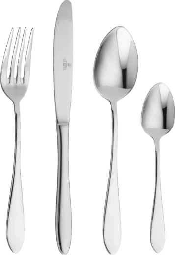 Gerpol Monar set of 24 polished cutlery pieces