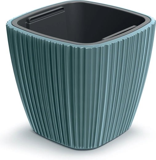 ORO Planter 29 cm Scandinavian Blue with Inner Insert