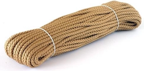 Polypropylene rope without core 4 mm, 8-strand, CAMOUFLAGE, 20 m