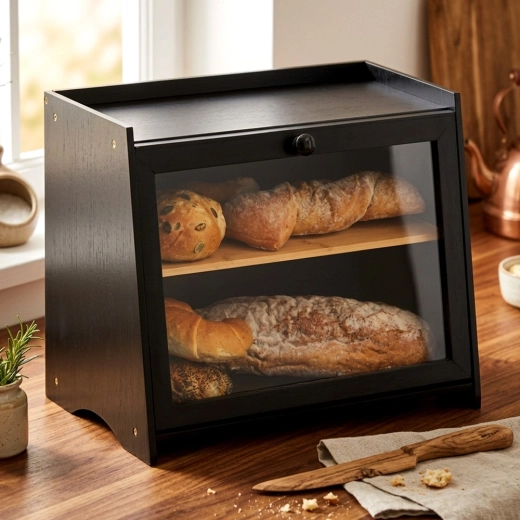 Bamboo wood in an elegant black color