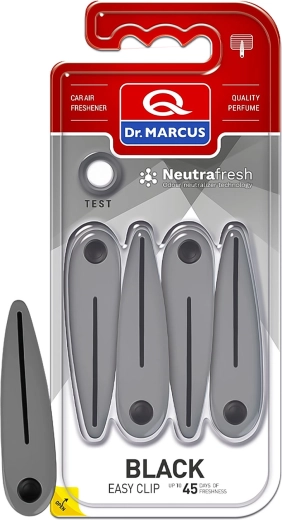Dr. Marcus Easy Clip Black car air freshener