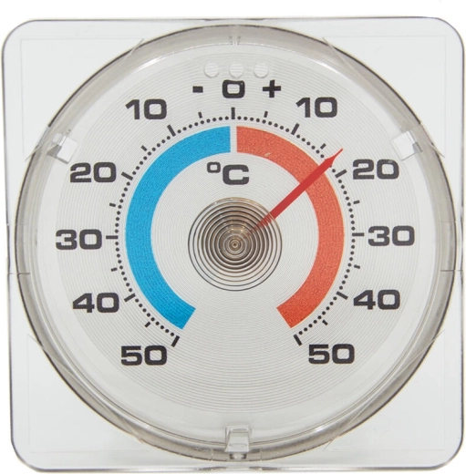 Window self-adhesive thermometer 7×7 cm