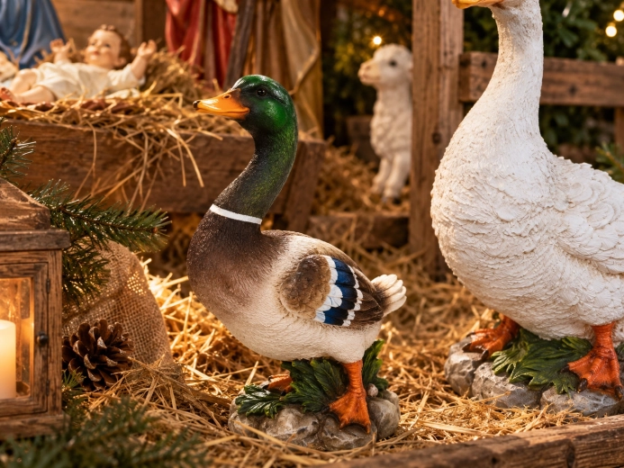 Suitable for a nativity scene