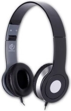 Стерео слушалки с микрофон City Black