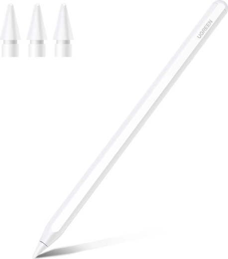 UGREEN LP653 активен стилус за Apple iPad, бял