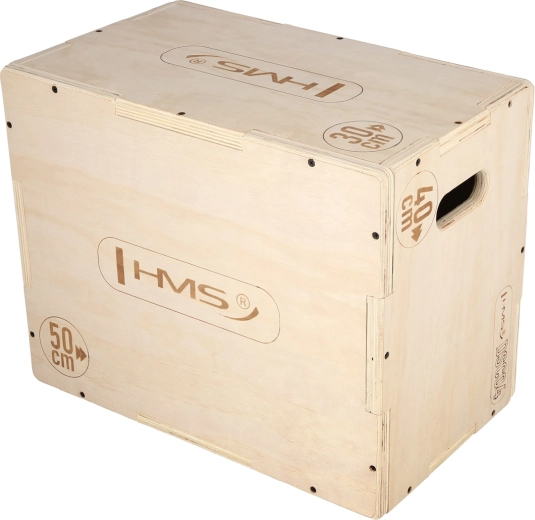 Плиометрична кутия HMS DSC04 от шперплат 50 × 40 × 30 см