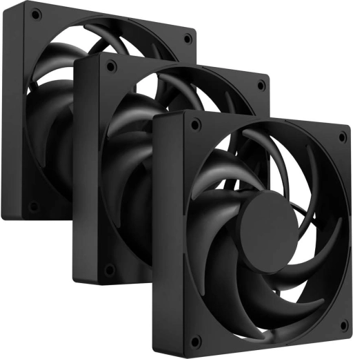 Fury SAI S12 PWM set of 3 fans (black)