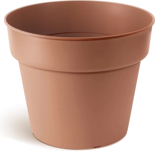 Plastic Flower Pot PLANTI 16.5 cm – terracotta