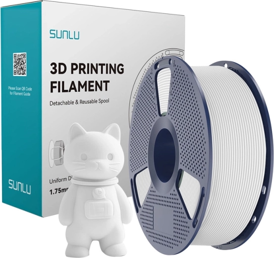 Sunlu PLA Matte Filament White