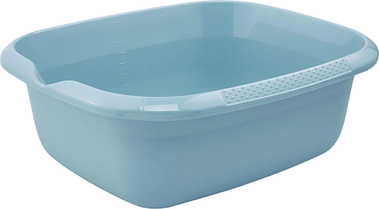 KEEEPER 9 l Blue Plastic Rectangular Wash Basin