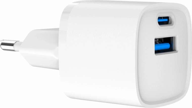 Two ports for simultaneous charging