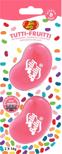 Jelly Belly vent air freshener for car Tutti Frutti duo