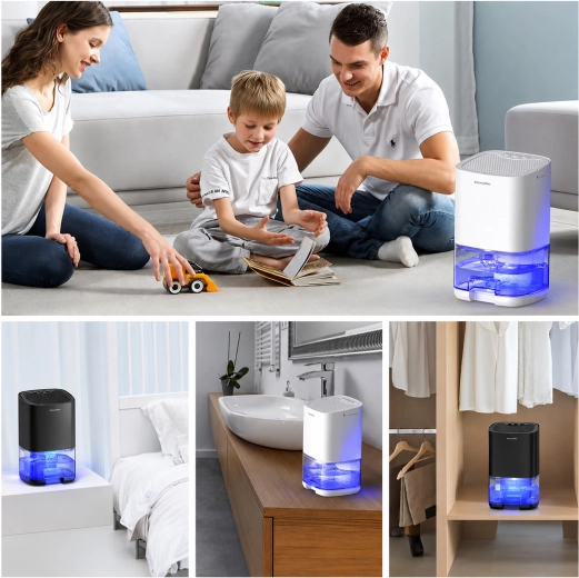 Compact dehumidification for the home