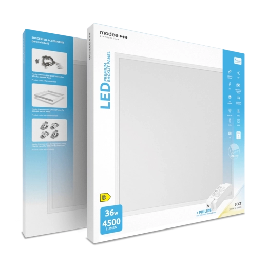 Modee Premium Line LED панел с подсветка 60 × 60 cm 36 W 3CCT с драйвер