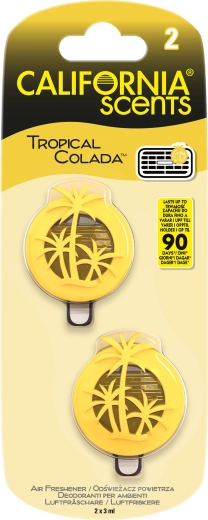 Ароматизатор за кола California Scents Mini Diffuser Tropical Colada