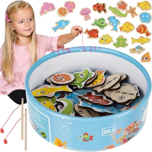 Magnetic fishing game Maxy (25 pieces)