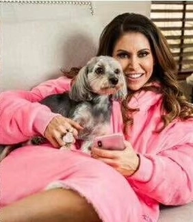 Warm hoodie 4-in-1 Oversize, fleece blanket - pink