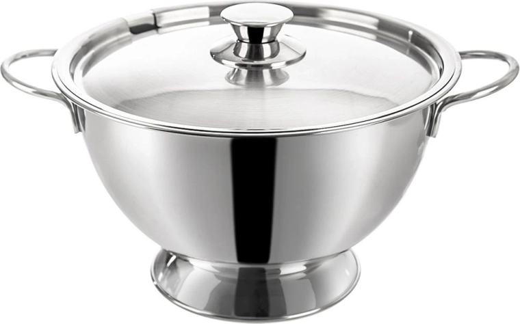 Orion Stainless Steel Soup Tureen with Lid, 4.5 L