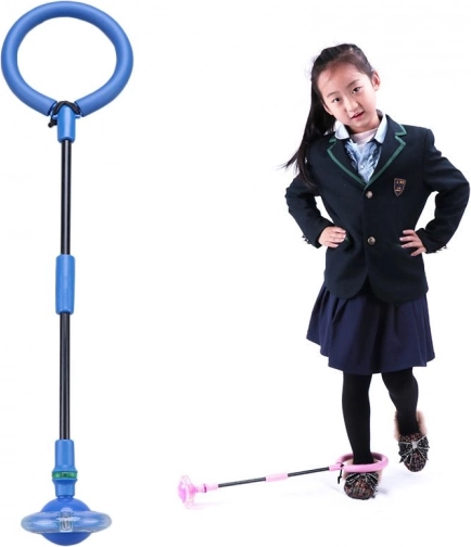 Skipping rope / folding ankle hoop - blue