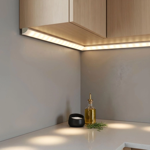Elegant worktop lighting