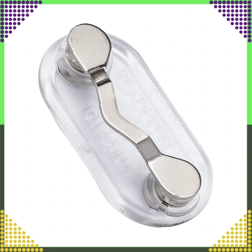Magnetic clip for glasses, earbuds, and ID on clothing