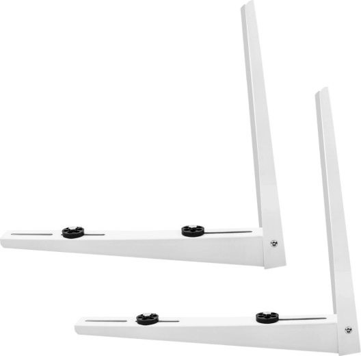 Stable wall mounting with the option to fine-tune the position