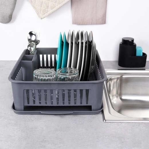 Подвижна тавичка за отцеждане за сух работен плот