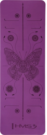 HMS YM10 Purple Yoga Mat