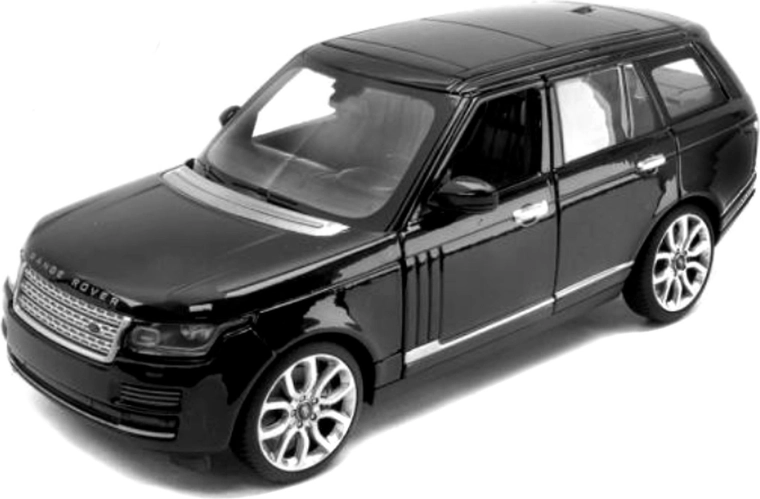Модел на автомобил Range Rover Rastar 1:24 черен - 1 брой