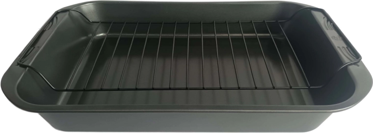 TORO Roasting Pan with Rack 37.5 × 27.5 cm