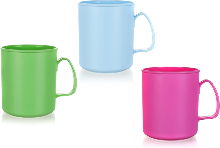 Plastic Mug 0.3 l – color mix