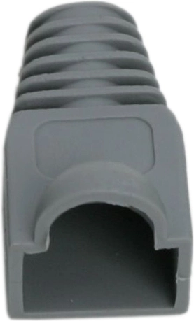 Cable boot for 8P8C connector, grey