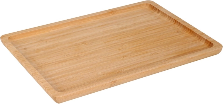 Bamboo serving tray 33 × 23 cm