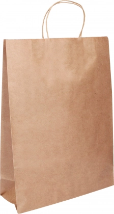 Подаръчна хартиена торбичка Craft L 31 × 12 × 42 см