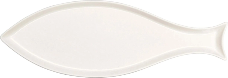 Regular fish-shaped serving platter 37.5 × 12.5 cm