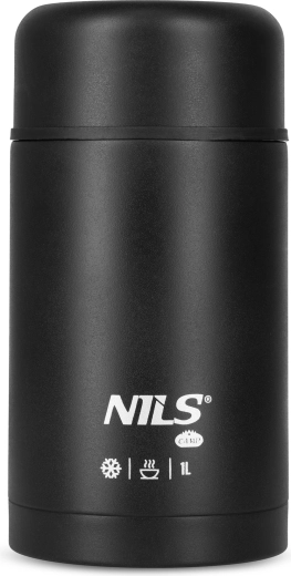 Термос за храна NILS Camp 1000 ml, черен