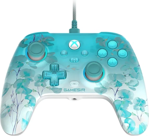 Кабелен гейминг контролер GameSir T7 Pro Floral за Xbox и PC