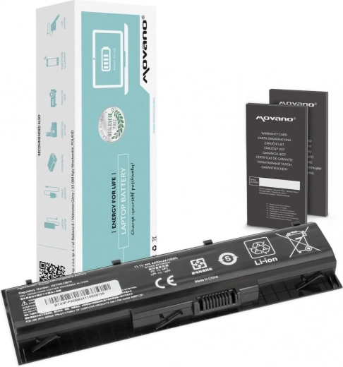 Movano PA06 Battery for HP Omen 17-W and Pavilion 17-AB 4400 mAh (49 Wh)