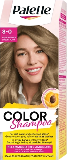 Palette Color Shampoo 8-00 medium blonde 50 ml