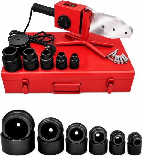 Renew Force 2720 W Polyfusion Pipe Welder with 16–63 mm Attachments